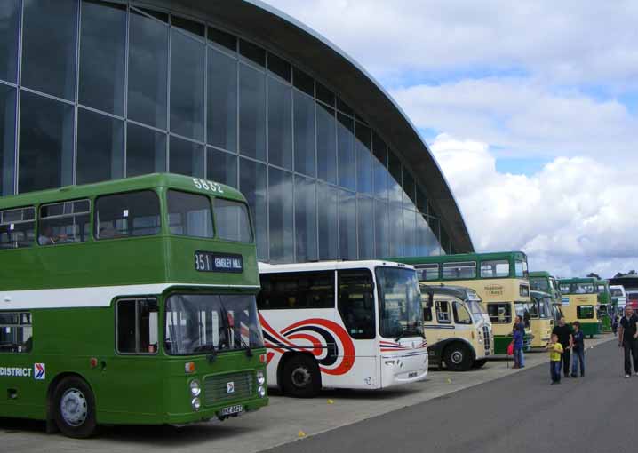 Maidstone & District line up at Showbus 2011